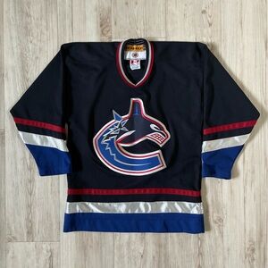 Vintage CCM Canucks Hockey Jersey